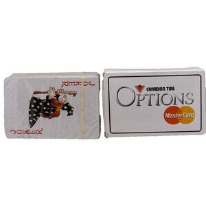 Canadian Tire Options Mastercard Playing Cards Sealed Deck Advertising
